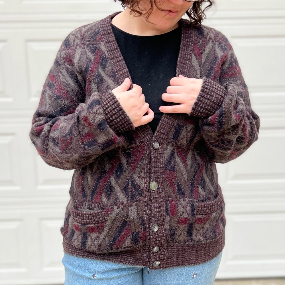 Vintage Old Man Sweater • XL